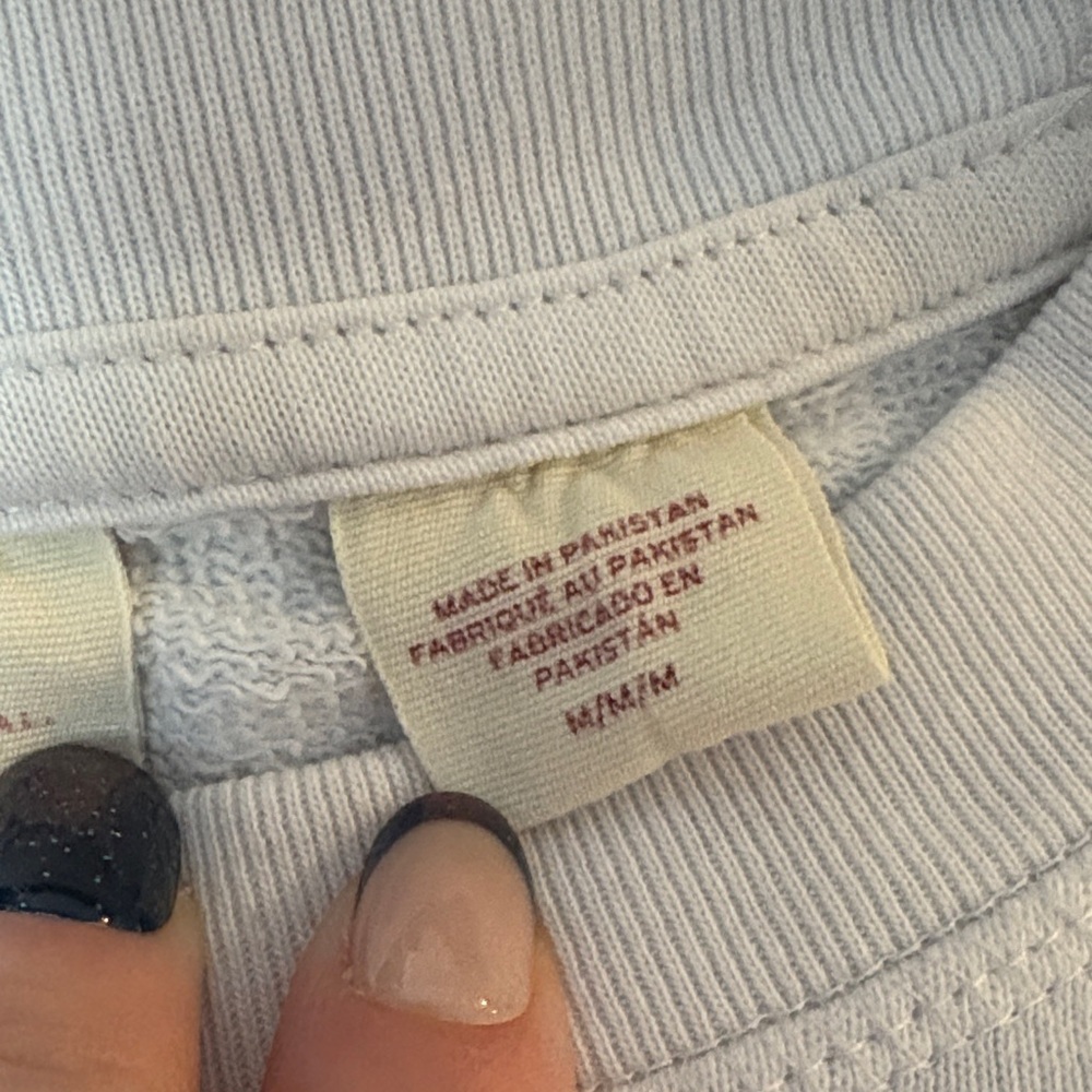 Levi's White Sweatshirt with Red Logo MM86 - Picture 7 of 7
